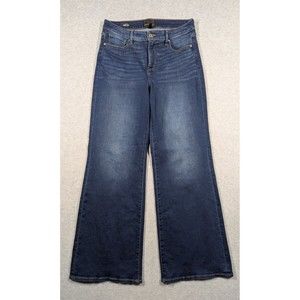 White House Black Market Blue Flare Jeans